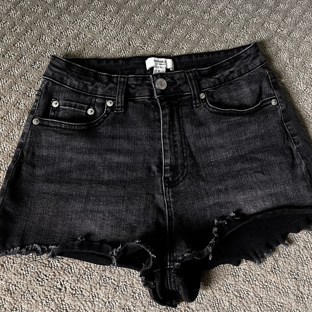 Forever 21 Cut Off Jean Shorts